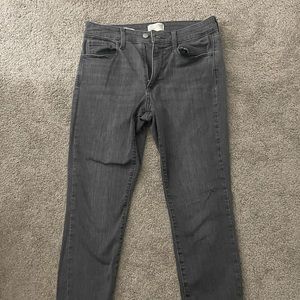 high rise skinny jeans